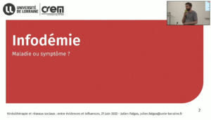 Kinésithérapie & Réseaux Sociaux - J. Falgas